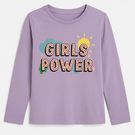 Παιδική Μπλούζα για Κορίτσια Girls Power