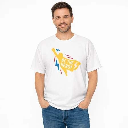 Be The Hero - T-shirt Ενηλίκων για καλό σκοπό