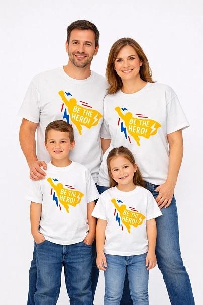 Be The Hero - T-shirt Ενηλίκων για καλό σκοπό