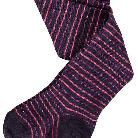 Βρεφικό Καλσόν για Κορίτσια Black/Glitter Pink