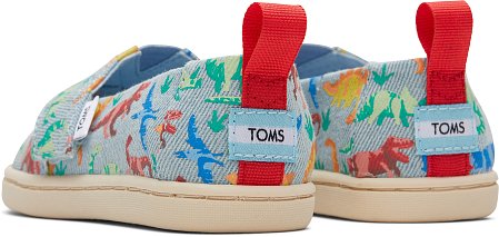 Βρεφικά Παπούτσια Toms για Αγόρια Blue Dinos