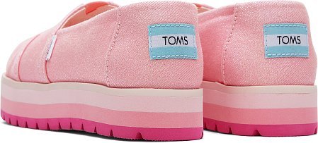 Παιδικά Παπούτσια Toms Platform για Κορίτσια Pink
