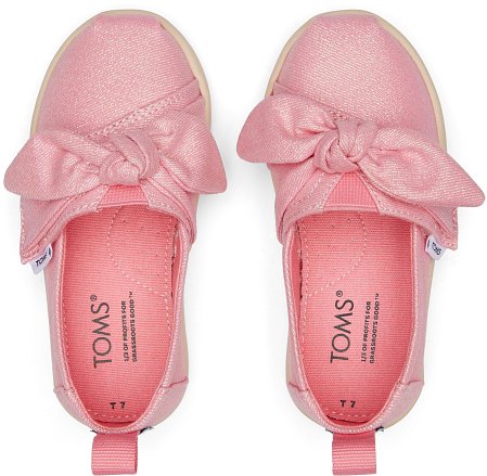 Βρεφικά Παπούτσια Toms για Κορίτσια Pink Bow