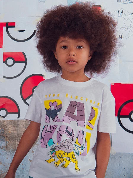 Παιδική Μπλούζα DPAM x Pokemon για Αγόρια Raikou