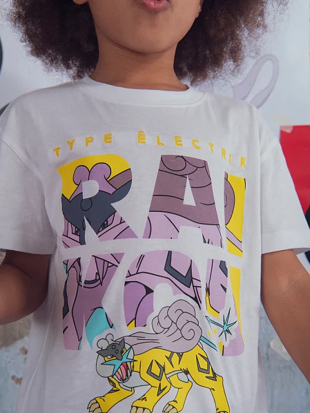 Παιδική Μπλούζα DPAM x Pokemon για Αγόρια Raikou