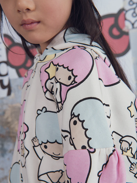 Παιδική Ζακέτα DPAM x Hello Kitty για Κορίτσια Little Twin Stars