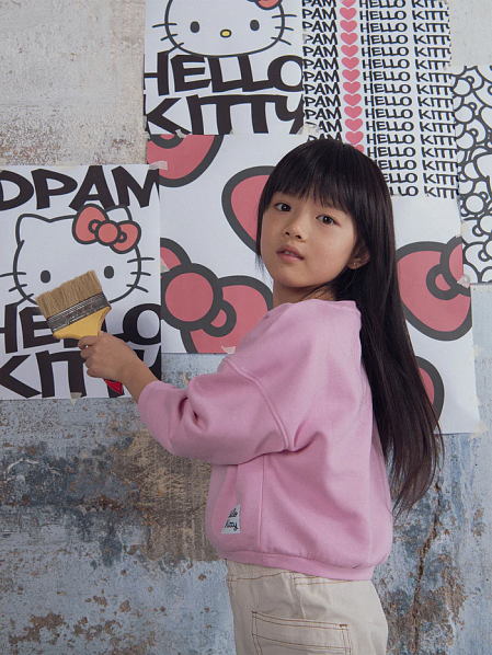 Παιδικό Φούτερ DPAM x Hello Kitty για Κορίτσια Hello Kitty