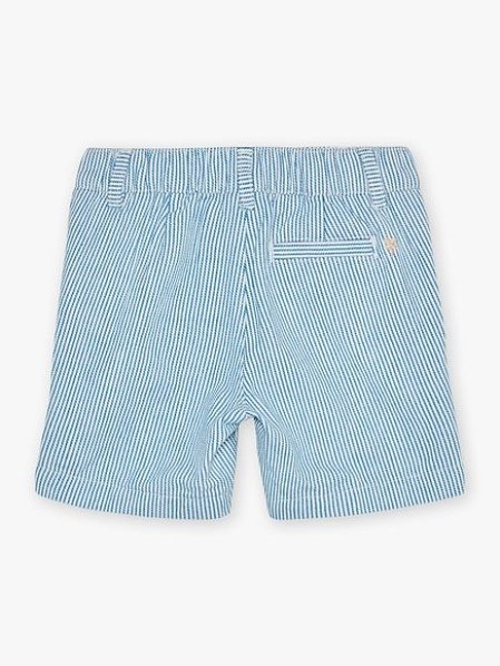 Βρεφική Βερμούδα για Αγόρια Stripped Blue