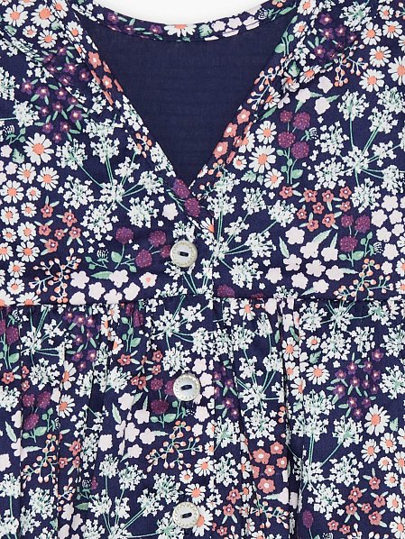 Βρεφικό Φόρεμα για Κορίτσια Navy Floral