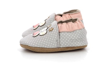 Βρεφικά Παπούτσια Αγκαλιάς Robeez Pink Fancy Girl