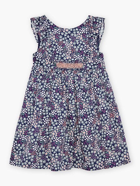 Παιδικό Φόρεμα για Κορίτσια Navy Daisies