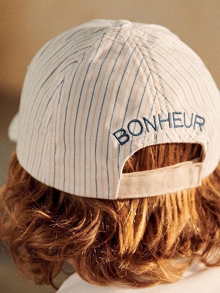 Βρεφικό Καπέλο για Κορίτσια Stripped Hot Air Balloon