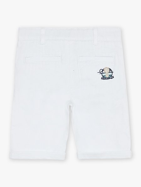 Παιδική Βερμούδα για Αγόρια Classic White
