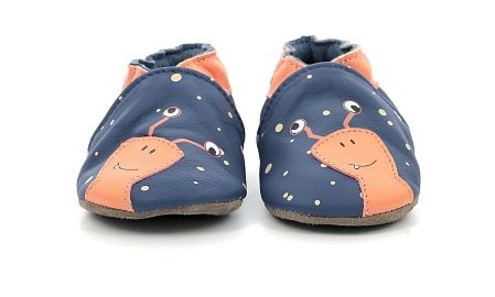 Βρεφικά Παπούτσια Αγκαλιάς Robeez Blue Funny Ufo