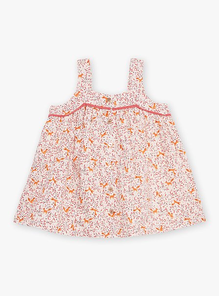 Βρεφικό Αμάνικο Φόρεμα για Κορίτσια Sergent Major Pink Squirrel