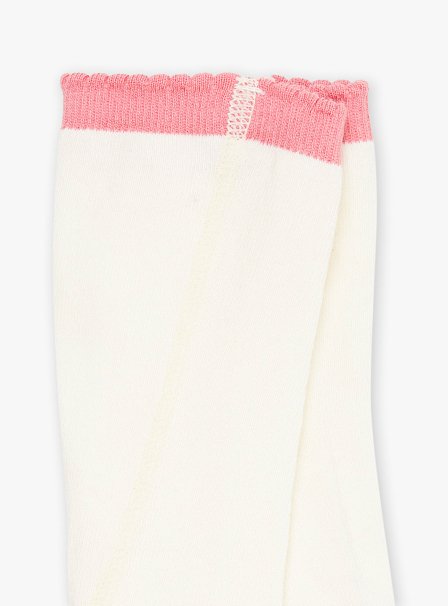 Βρεφικές Καλσόν για Κορίτσια White Pink Kitty