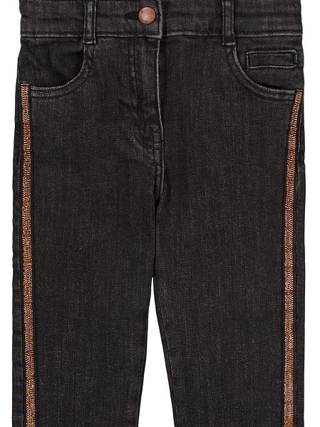 Παιδικό Παντελόνι για Κορίτσια Dark Grey Denim