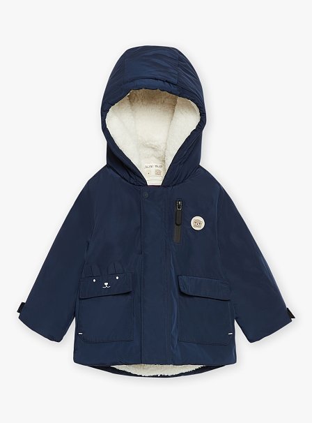 Βρεφικό Αδιάβροχο Μπουφάν για Αγόρια Sergent Major Navy Blue