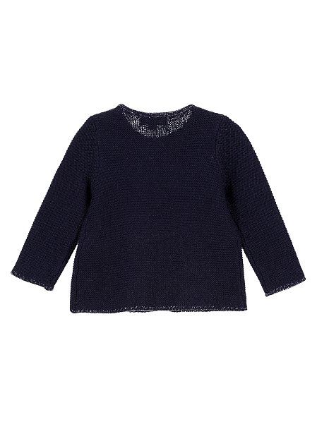 Βρεφική Ζακέτα για Κορίτσια Cozy Navy