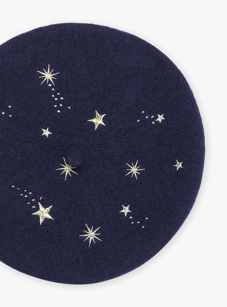 Παιδικό Καπέλο για Κορίτσια Sergent Major Navy Blue Berret