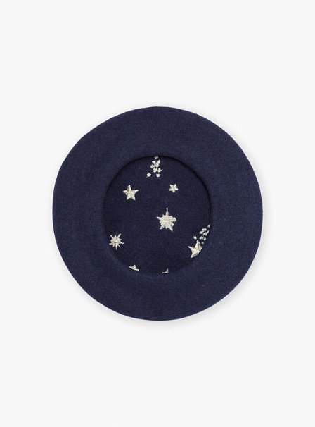 Παιδικό Καπέλο για Κορίτσια Sergent Major Navy Blue Berret