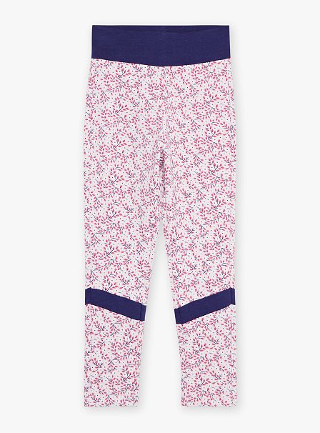 Παιδικό Κολάν για Κορίτσια Sergent Major Λευκό Flowers