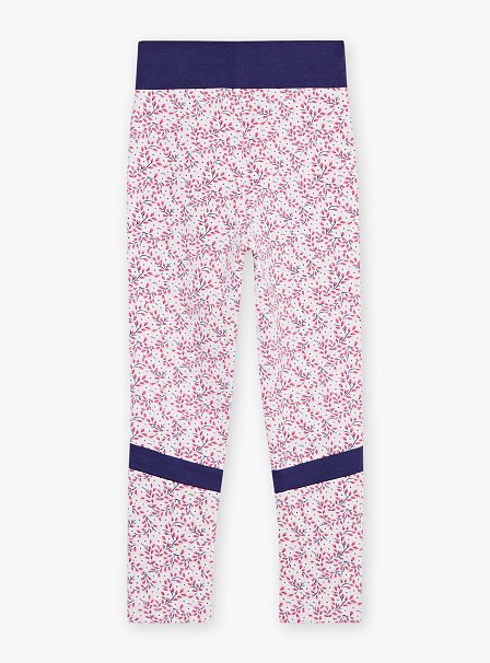 Παιδικό Κολάν για Κορίτσια Sergent Major Λευκό Flowers