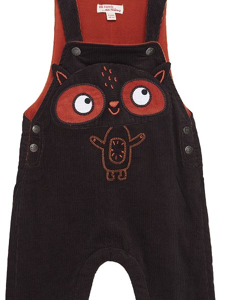 Βρεφική Σαλοπέτα για Αγόρια Brown Fox