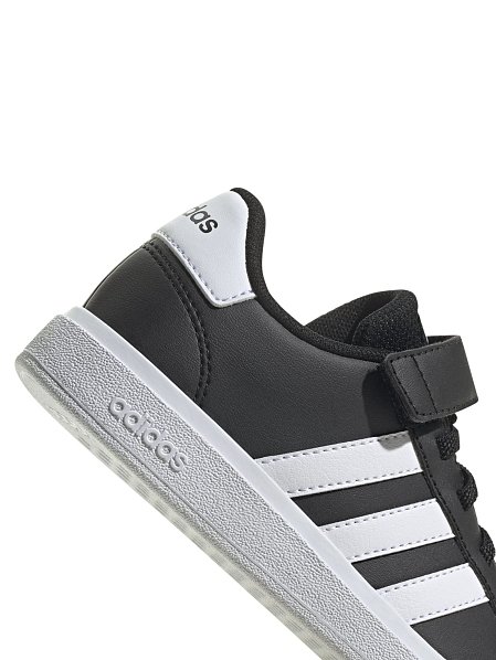 ΠΑΙΔΙΚΑ ΜΑΥΡΑ ΠΑΠΟΥΤΣΙΑ ADIDAS GRAND COURT 2.0 EL ΓΙΑ ΑΓΟΡΙΑ (Μεγέθη 28-36)