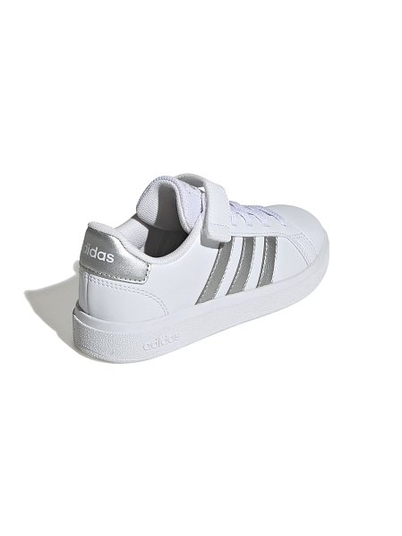 Παιδικά Παπούτσια Adidas Grand Court για Κορίτσια Silver