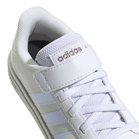 Παιδικά Παπούτσια Adidas Grand Court για Κορίτσια White/Iris (Μεγέθη 28-36)