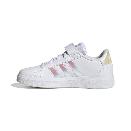 Παιδικά Παπούτσια Adidas Grand Court για Κορίτσια White/Iris (Μεγέθη 28-36)