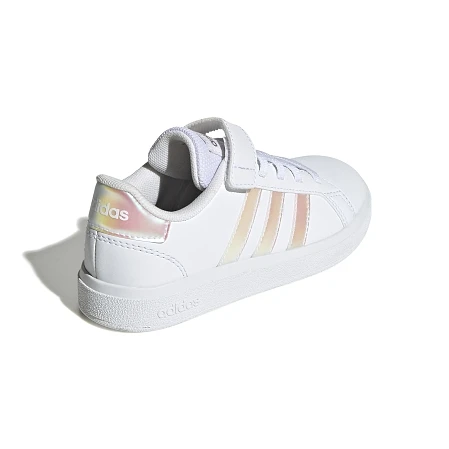 Παιδικά Παπούτσια Adidas Grand Court για Κορίτσια White/Iris (Μεγέθη 28-36)