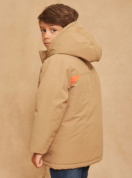 Παιδικό Αδιάβροχο Μπουφάν για Αγόρια Sergent Major Mustard 2 σε 1