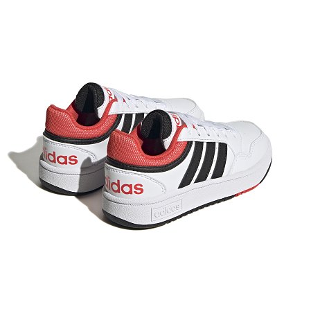 Παιδικά Παπούτσια Adidas Hoops 3.0 για Αγόρια White (Μεγέθη 34-36)