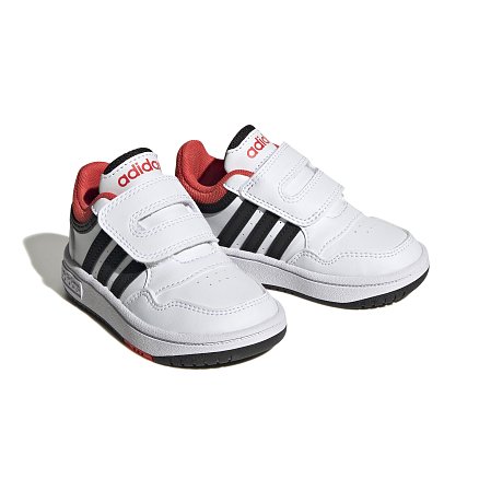 Βρεφικά Παπούτσια Adidas Hoops 3.0 για Αγόρια White (Μεγέθη 20-27)