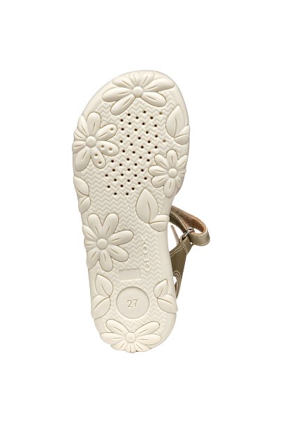 Παιδικά Σανδάλια Geox Haiti για Κορίτσια Gold Sand (Μεγέθη 25-35)