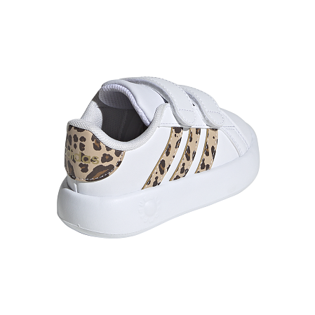 Βρεφικά Παπούτσια Adidas Grand Court για Κορίτσια Animal Print (Μεγέθη 19-27)