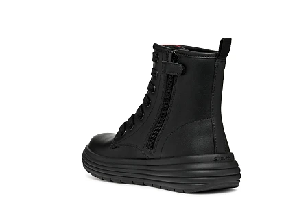 Παιδικά Παπούτσια Geox Phaolae για Κορίτσια Black (Μεγέθη 28-36)