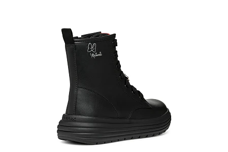 Παιδικά Παπούτσια Geox Phaolae για Κορίτσια Black (Μεγέθη 28-36)