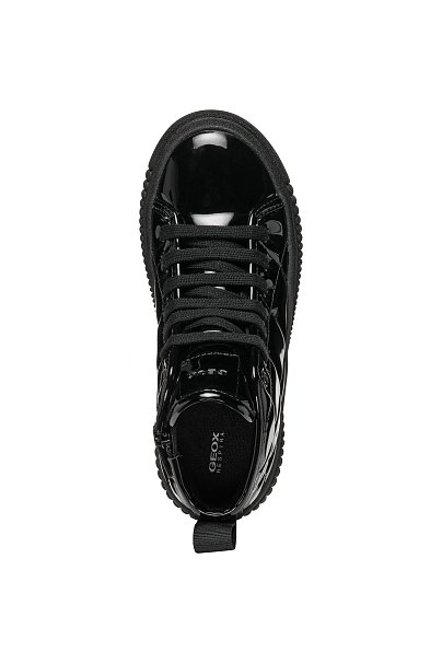 Παιδικά Παπούτσια Geox Laquinny για Κορίτσια Black Quilted (Μεγέθη 28-36)