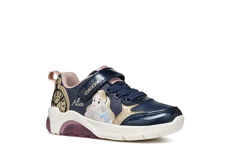 Παιδικά Παπούτσια Geox Fadinlight για Κορίτσια Alice Navy (Μεγέθη 25-32)