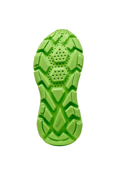 Παιδικά Παπούτσια Geox Flexyper Fast για Αγόρια Light Blue/Lime (Μεγέθη 28-36)