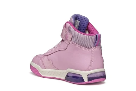 Παιδικά Παπούτσια Geox Inek για Κορίτσια Pink Unicorn (Μεγέθη 25-32)