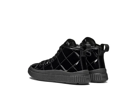 Παιδικά Παπούτσια Geox Laquinny για Κορίτσια Black (Μεγέθη 28-36)