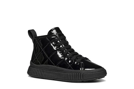 Παιδικά Παπούτσια Geox Laquinny για Κορίτσια Black (Μεγέθη 28-36)