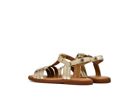 Παιδικά Πέδιλα Geox Sandal Karly για Κορίτσια Platinum (Μεγέθη 28-36)
