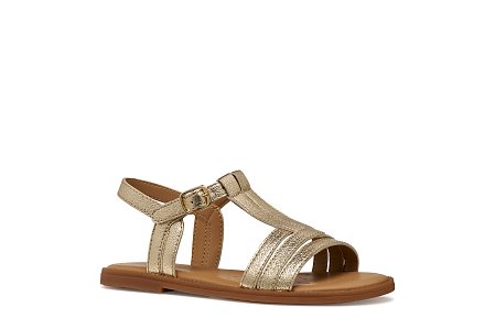 Παιδικά Πέδιλα Geox Sandal Karly για Κορίτσια Platinum (Μεγέθη 28-36)