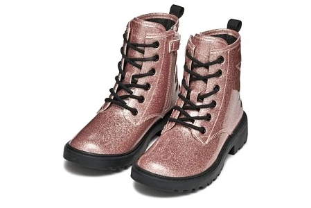 Παιδικά Μποτάκια Geox J Casey για Κορίτσια Old Rose(Μεγέθη 28-36)