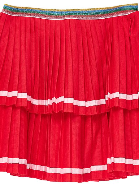 Παιδική Φούστα για Κορίτσια Pleated Red
